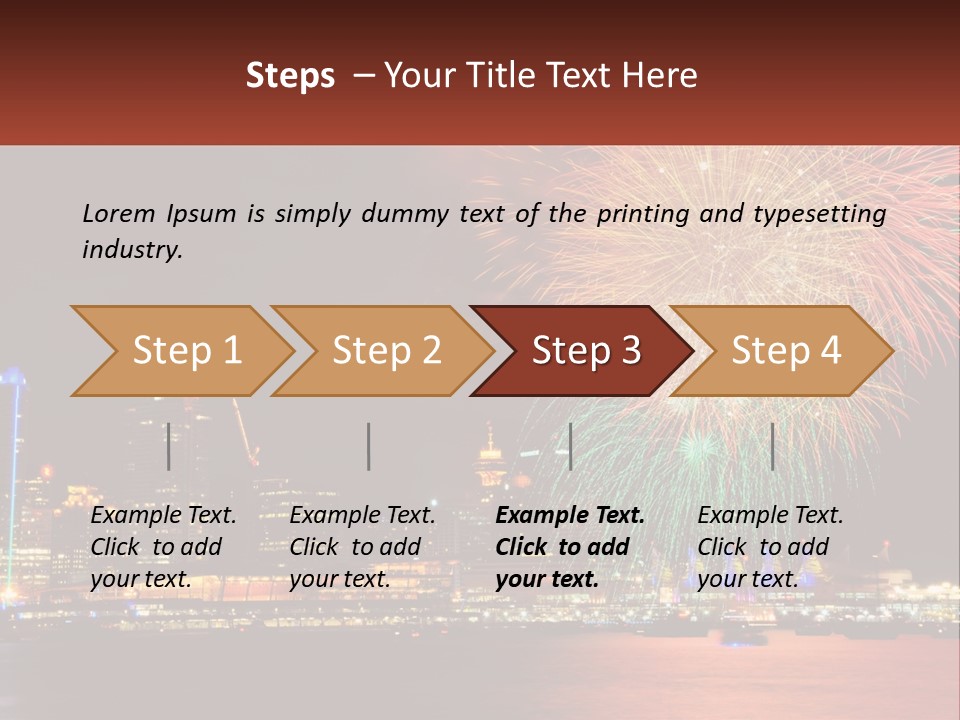 Blue Sky Green Sale PowerPoint Template