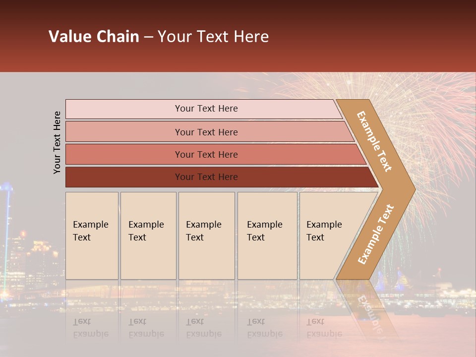 Blue Sky Green Sale PowerPoint Template