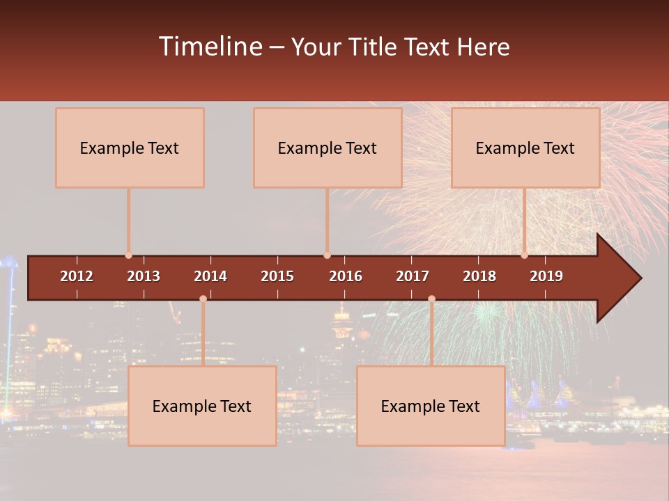 Blue Sky Green Sale PowerPoint Template