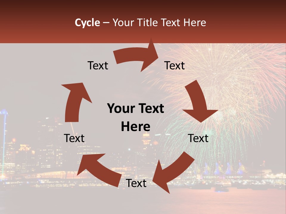 Blue Sky Green Sale PowerPoint Template