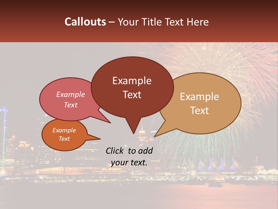 Blue Sky Green Sale PowerPoint Template