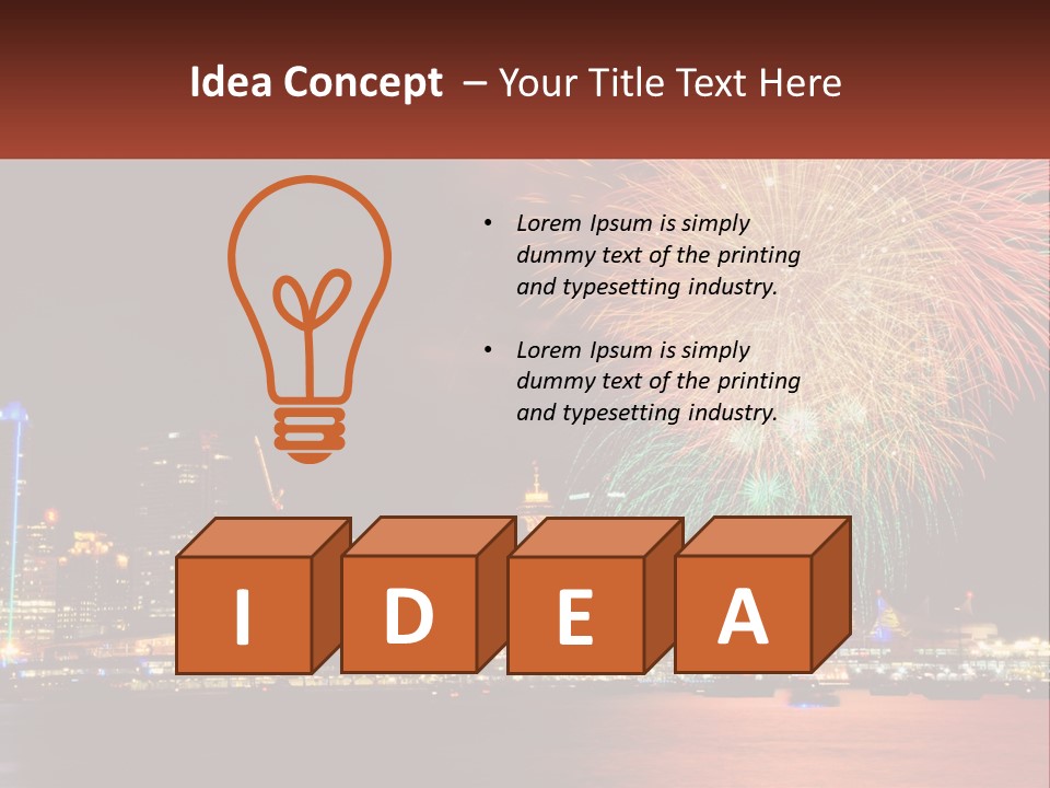 Blue Sky Green Sale PowerPoint Template