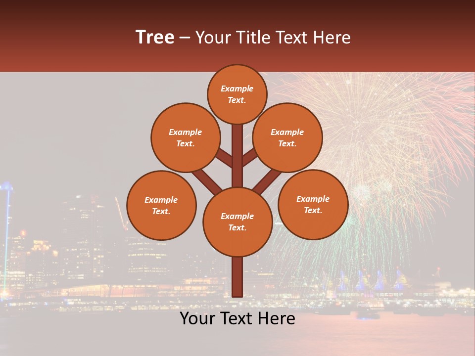 Blue Sky Green Sale PowerPoint Template