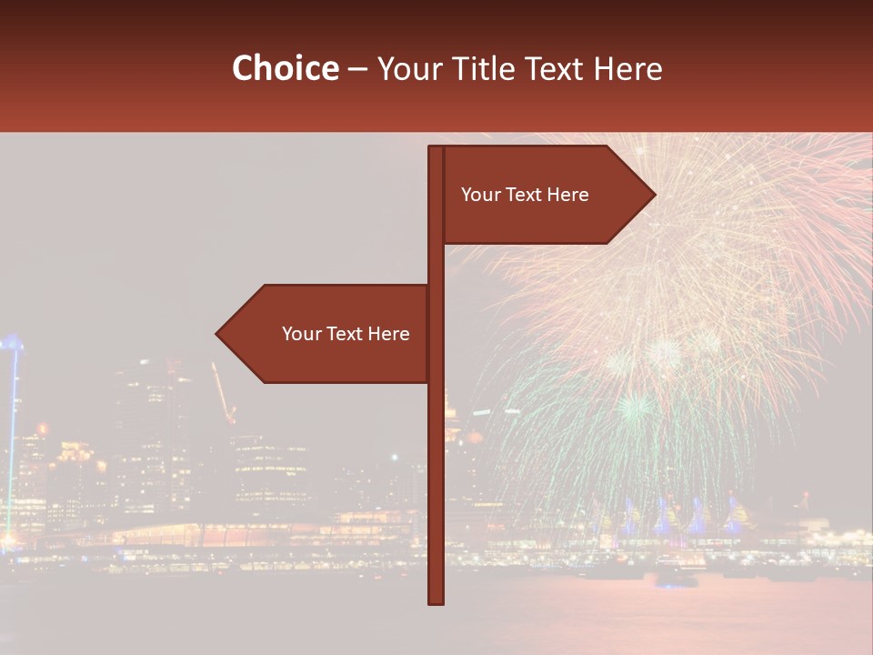 Blue Sky Green Sale PowerPoint Template