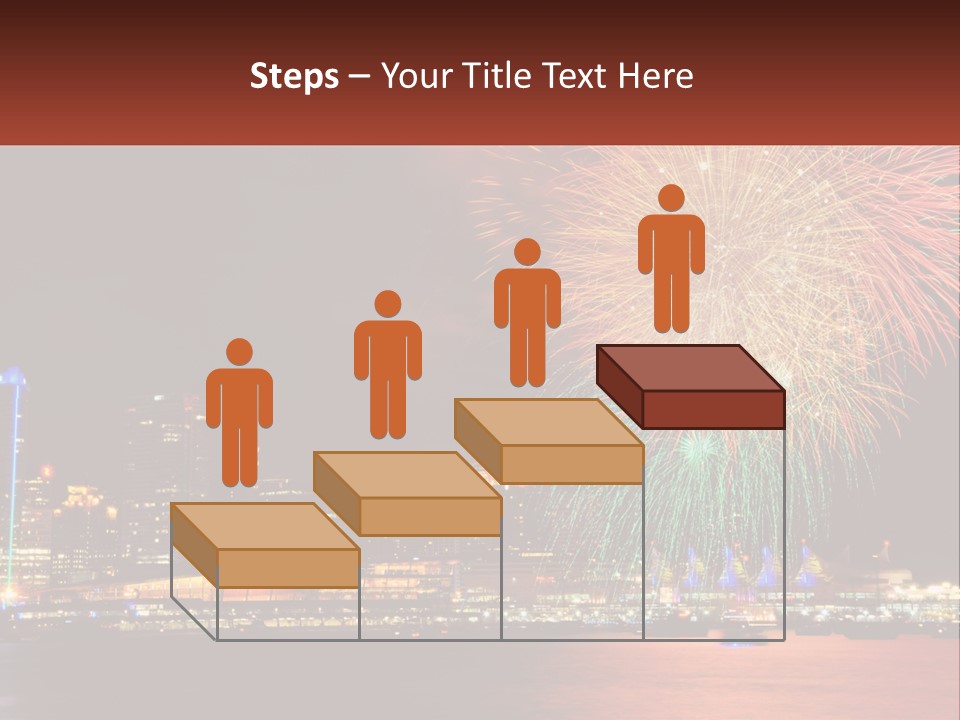 Blue Sky Green Sale PowerPoint Template