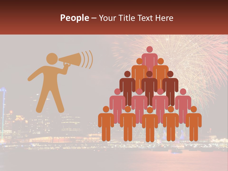 Blue Sky Green Sale PowerPoint Template