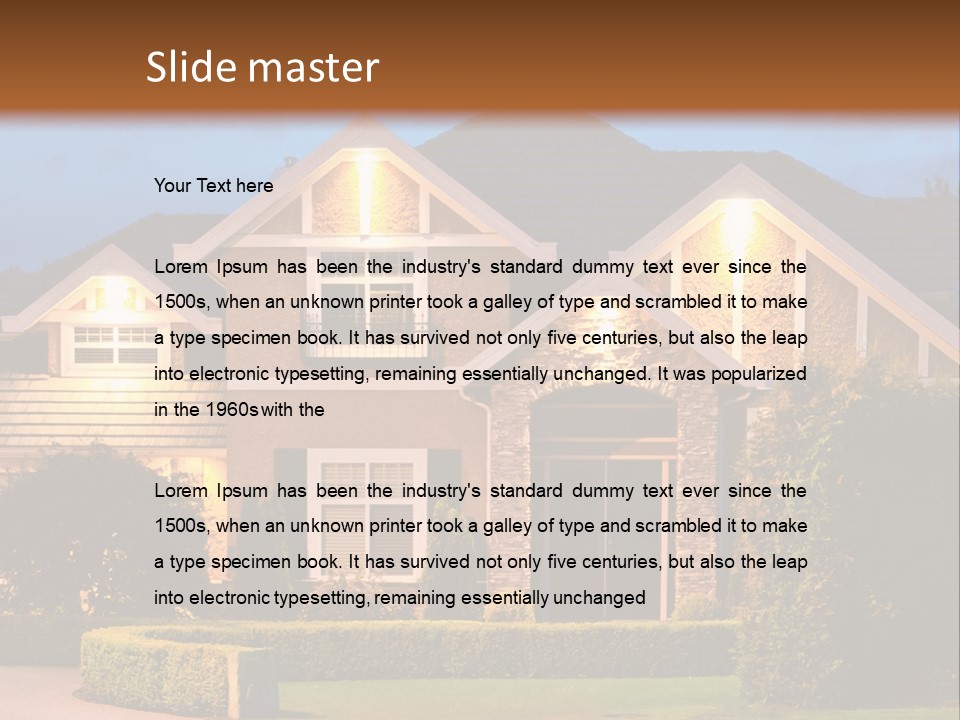 Man Background Green PowerPoint Template