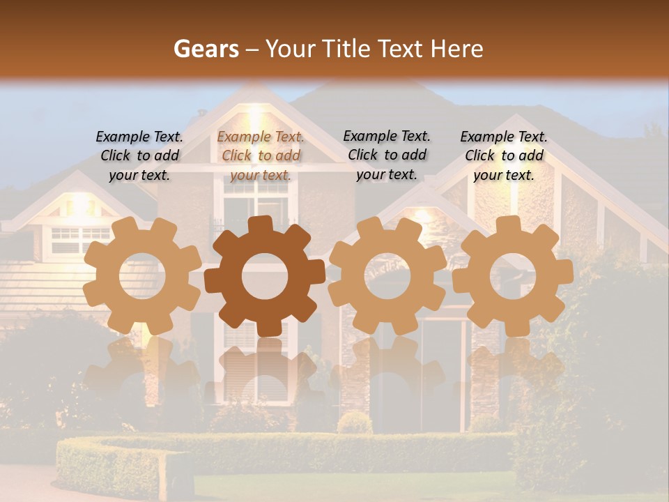 Man Background Green PowerPoint Template