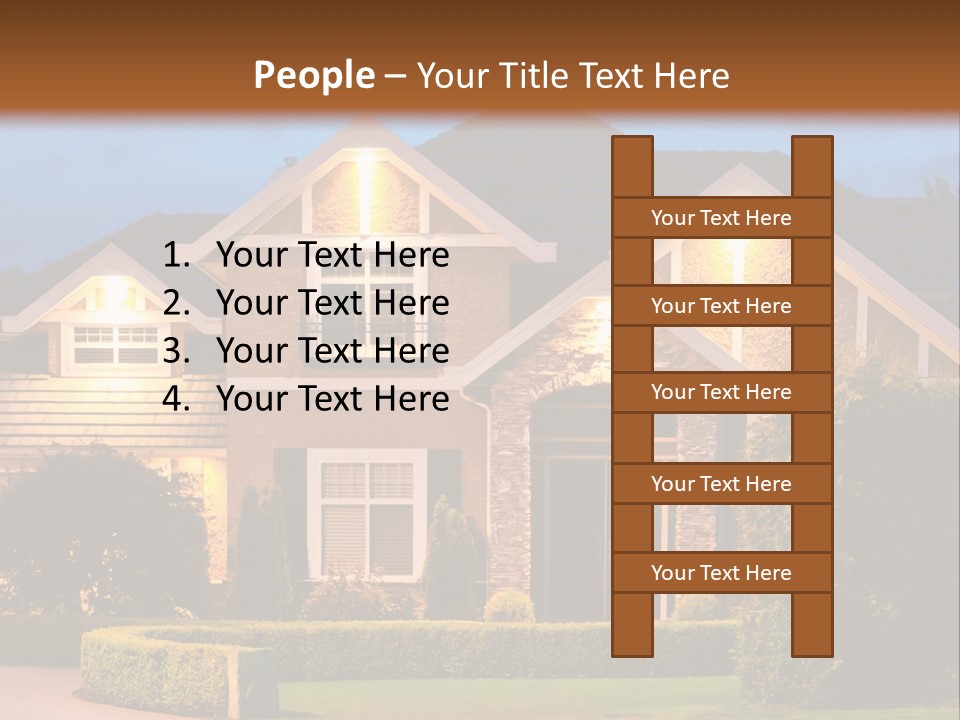 Man Background Green PowerPoint Template