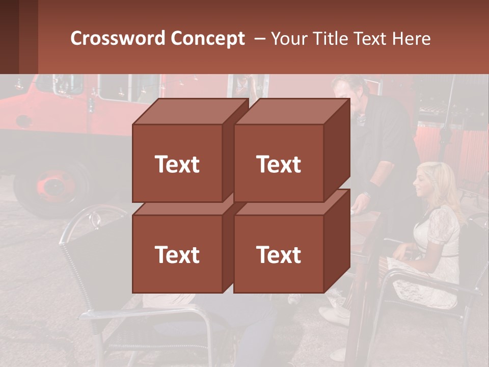Holding Lawn Construct PowerPoint Template