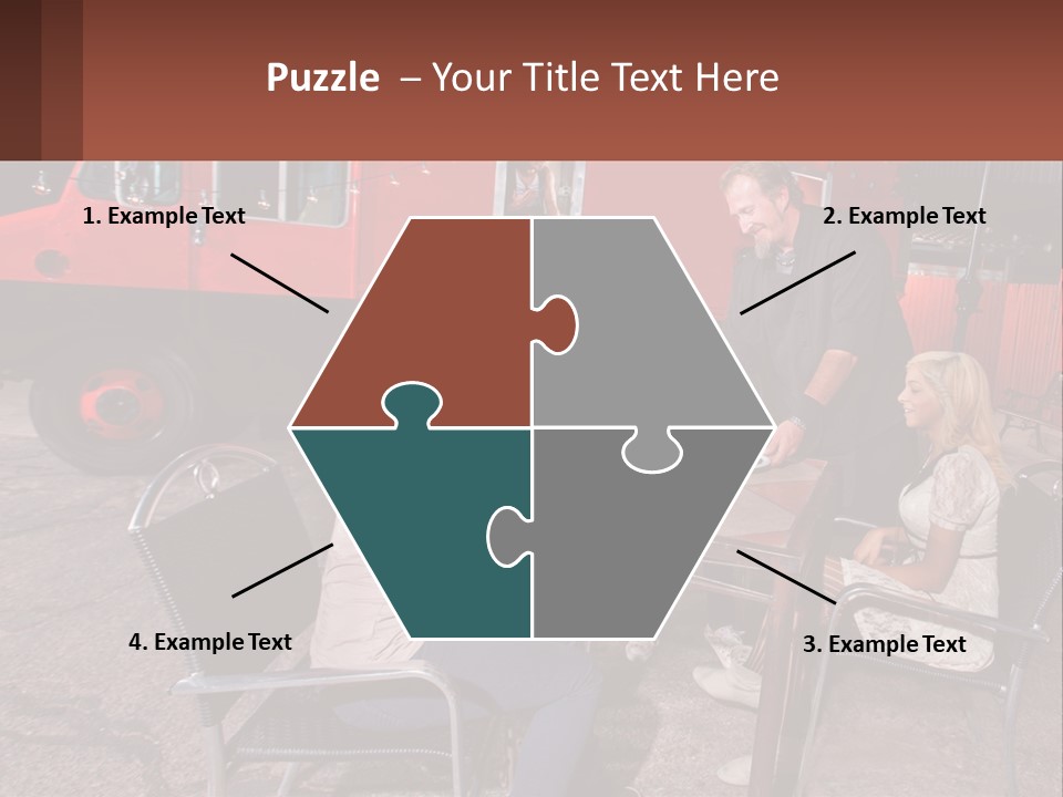 Holding Lawn Construct PowerPoint Template