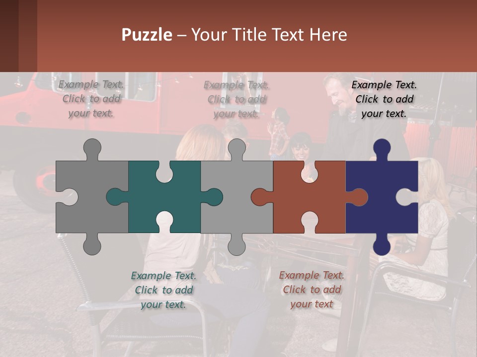 Holding Lawn Construct PowerPoint Template