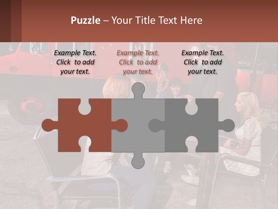 Holding Lawn Construct PowerPoint Template