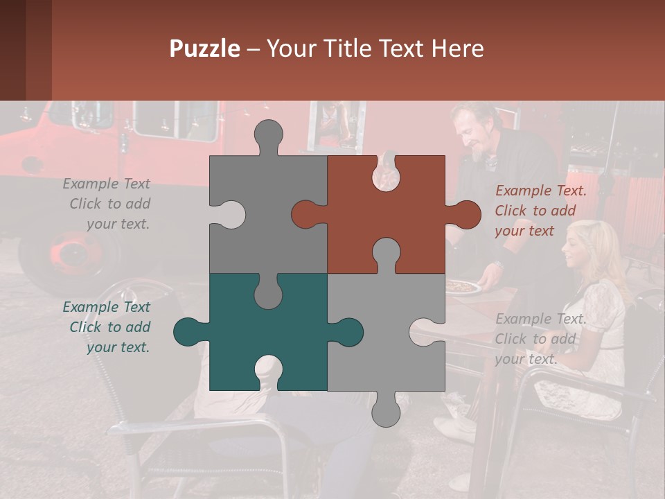 Holding Lawn Construct PowerPoint Template