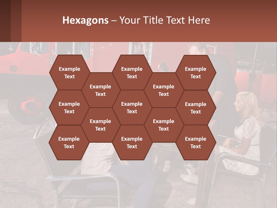 Holding Lawn Construct PowerPoint Template