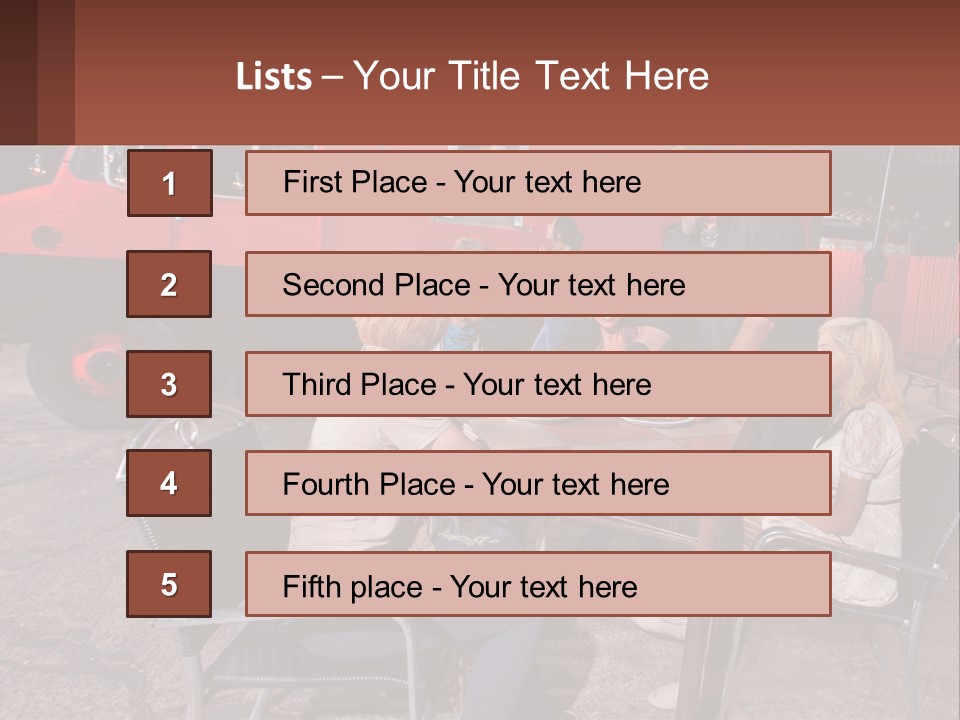 Holding Lawn Construct PowerPoint Template