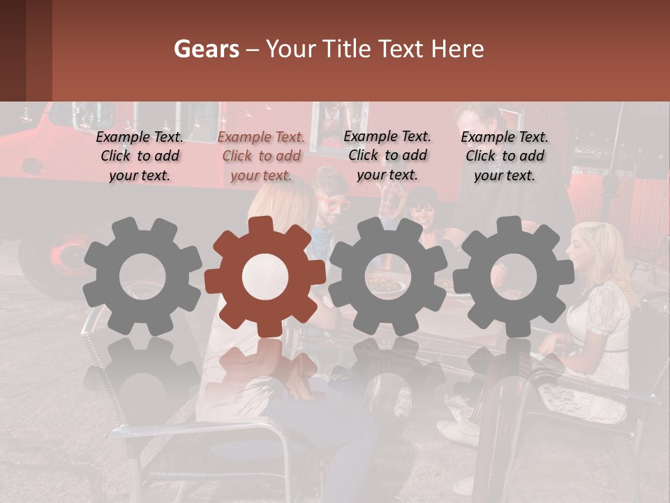 Holding Lawn Construct PowerPoint Template