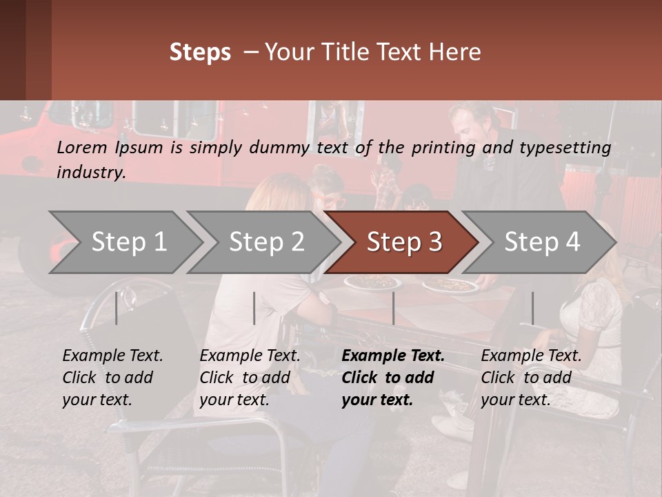 Holding Lawn Construct PowerPoint Template
