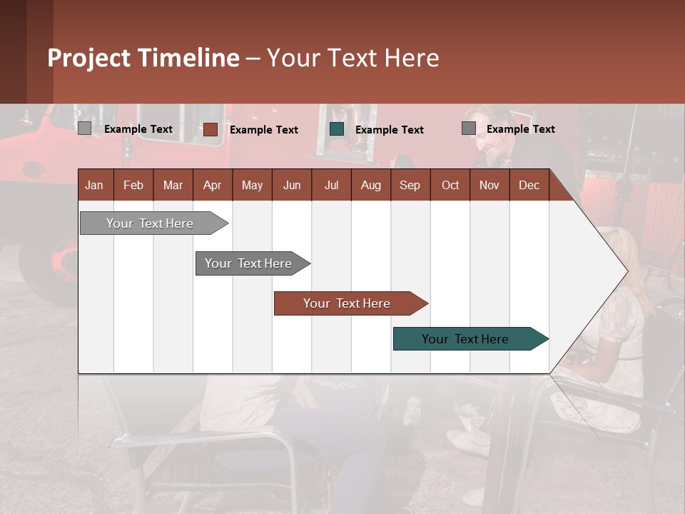 Holding Lawn Construct PowerPoint Template