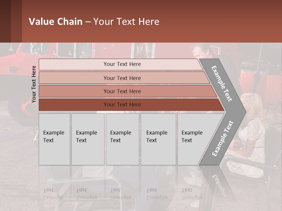 Holding Lawn Construct PowerPoint Template