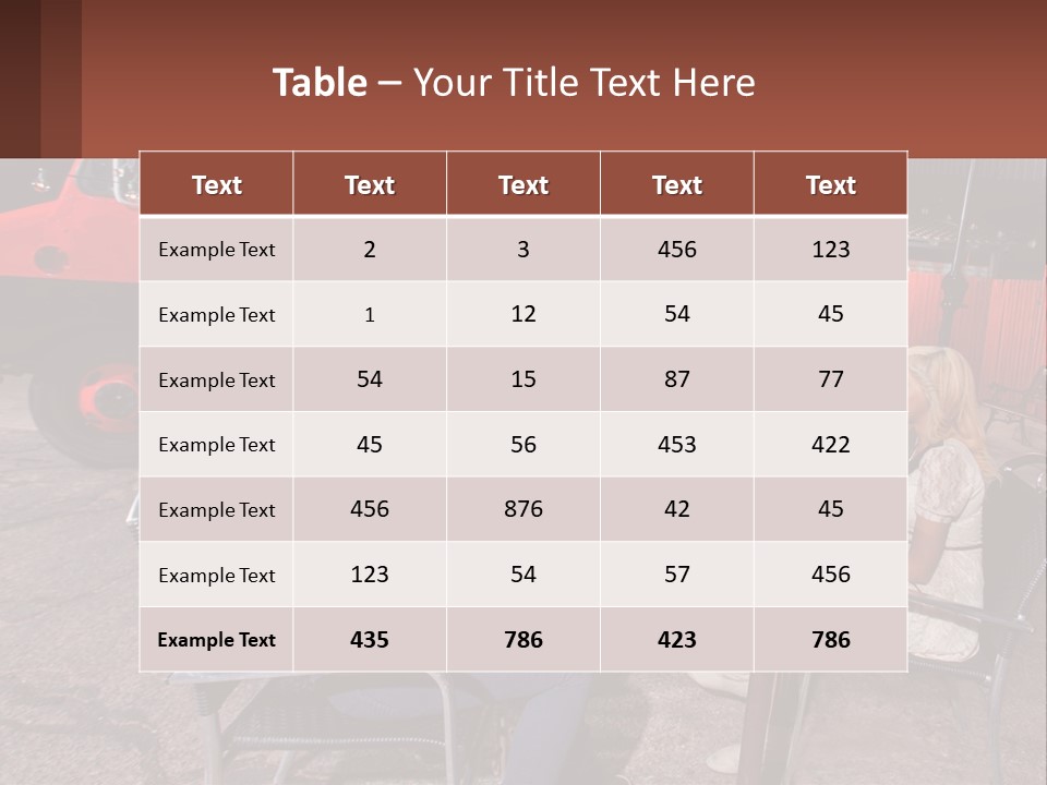 Holding Lawn Construct PowerPoint Template