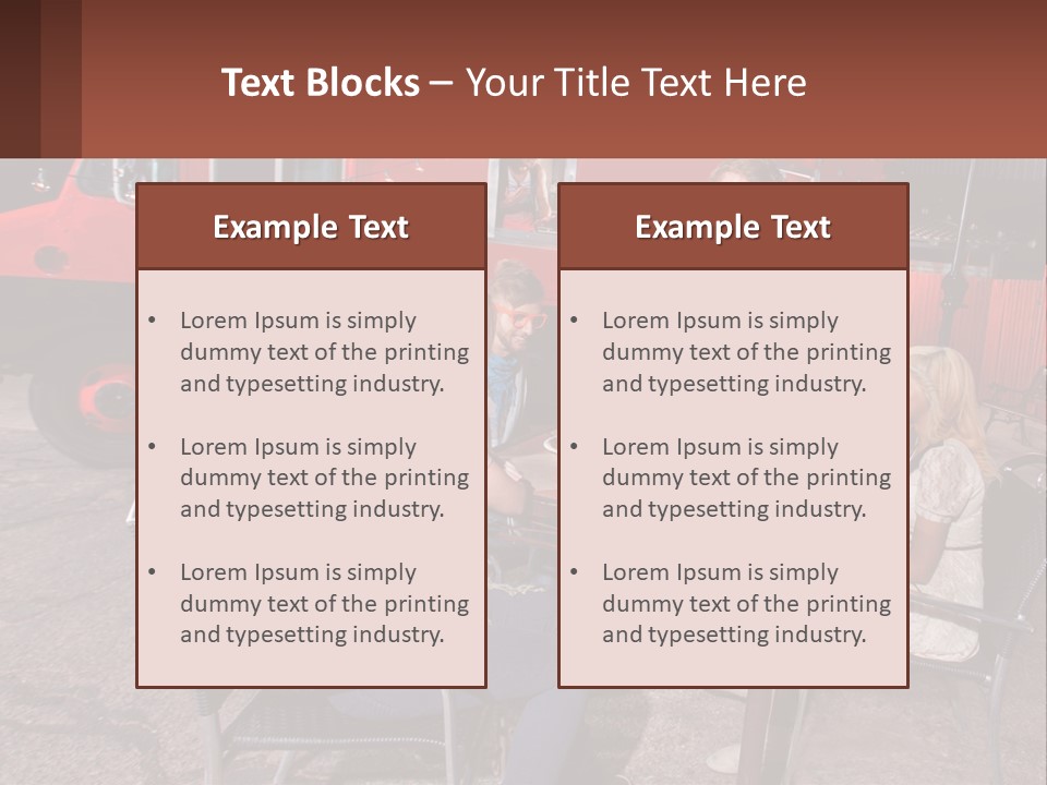 Holding Lawn Construct PowerPoint Template