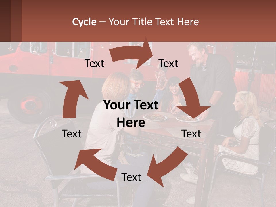 Holding Lawn Construct PowerPoint Template