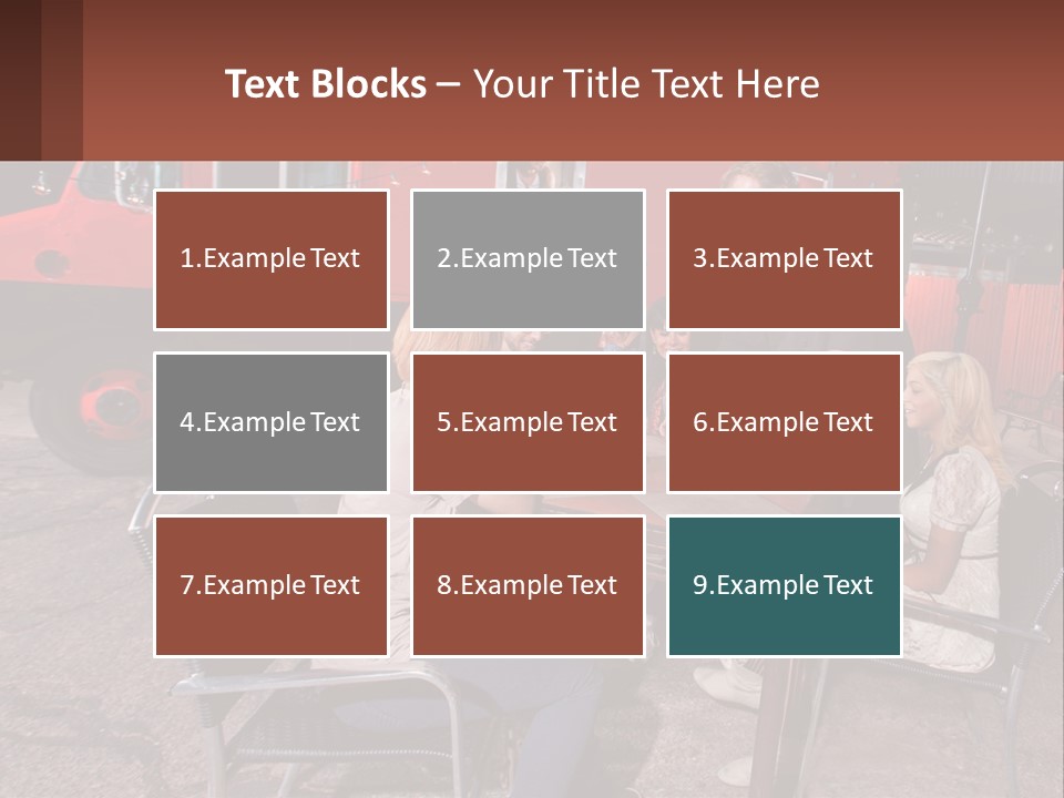 Holding Lawn Construct PowerPoint Template