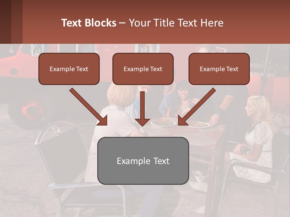 Holding Lawn Construct PowerPoint Template