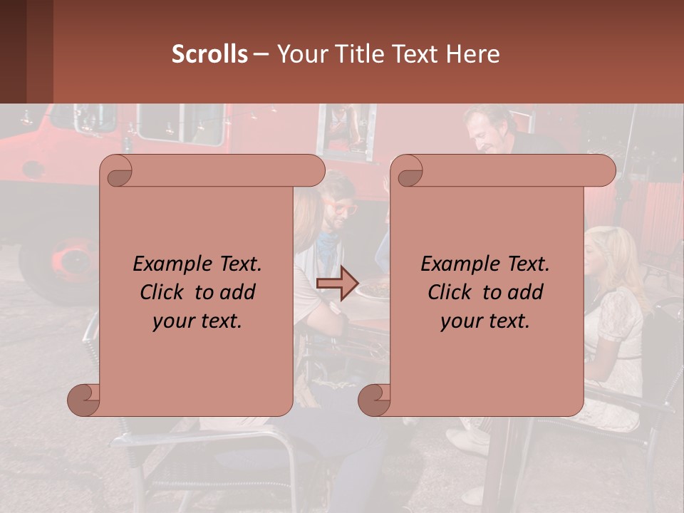 Holding Lawn Construct PowerPoint Template