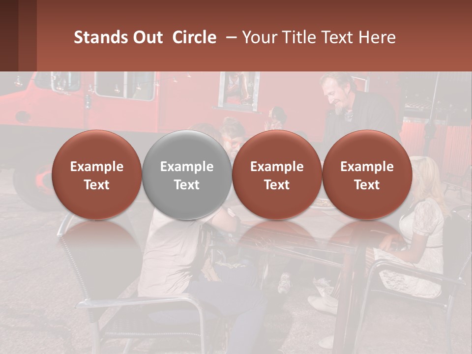 Holding Lawn Construct PowerPoint Template