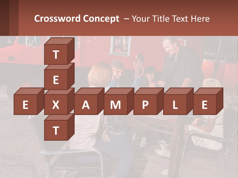 Holding Lawn Construct PowerPoint Template
