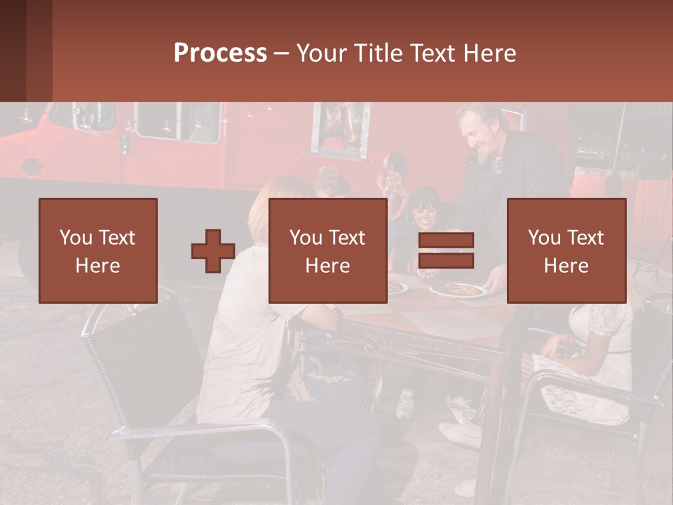 Holding Lawn Construct PowerPoint Template