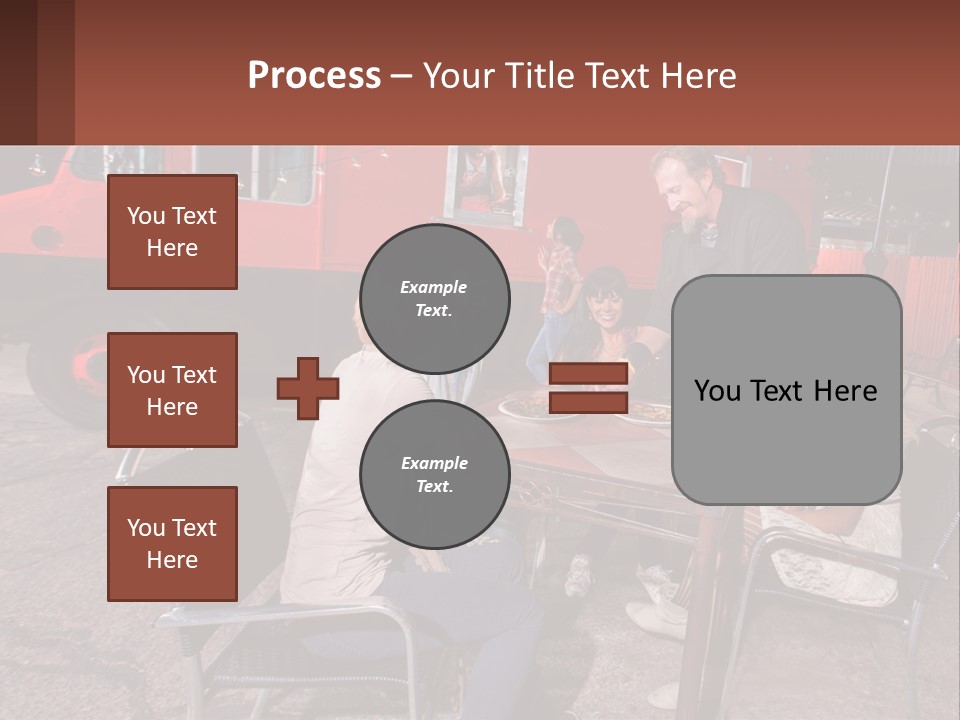 Holding Lawn Construct PowerPoint Template