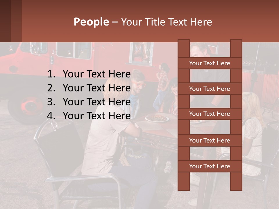 Holding Lawn Construct PowerPoint Template