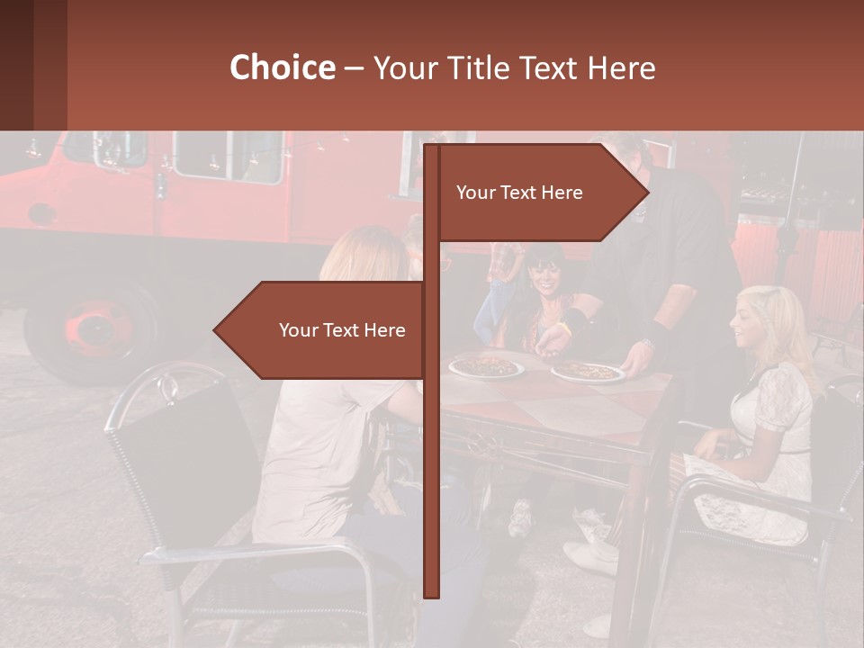 Holding Lawn Construct PowerPoint Template