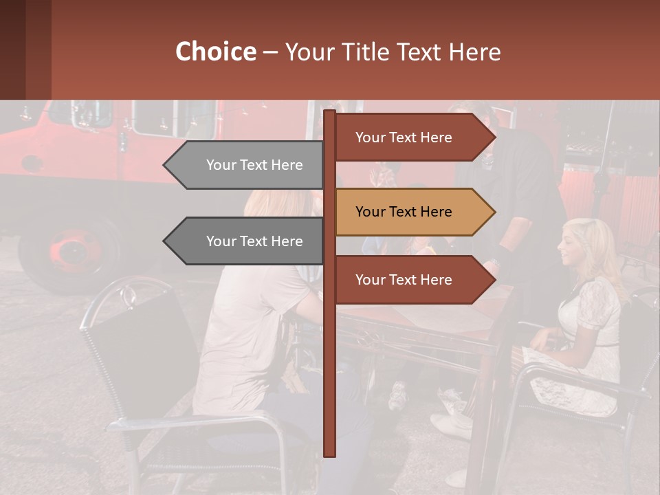 Holding Lawn Construct PowerPoint Template