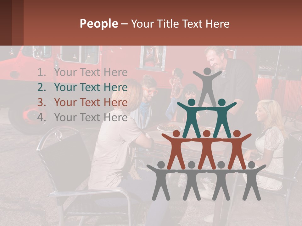 Holding Lawn Construct PowerPoint Template