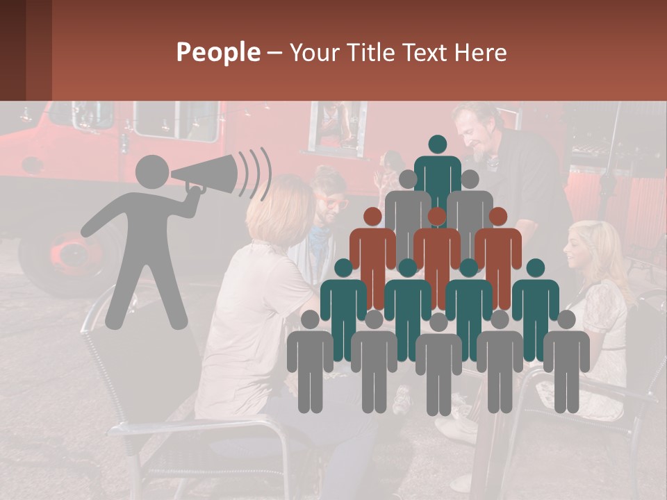 Holding Lawn Construct PowerPoint Template