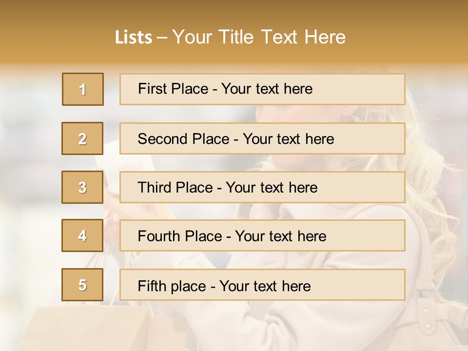 Man Sale Architect PowerPoint Template