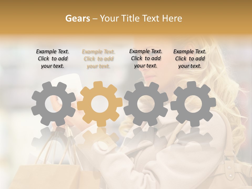 Man Sale Architect PowerPoint Template