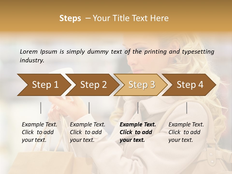 Man Sale Architect PowerPoint Template