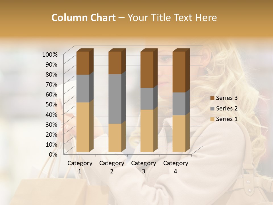 Man Sale Architect PowerPoint Template