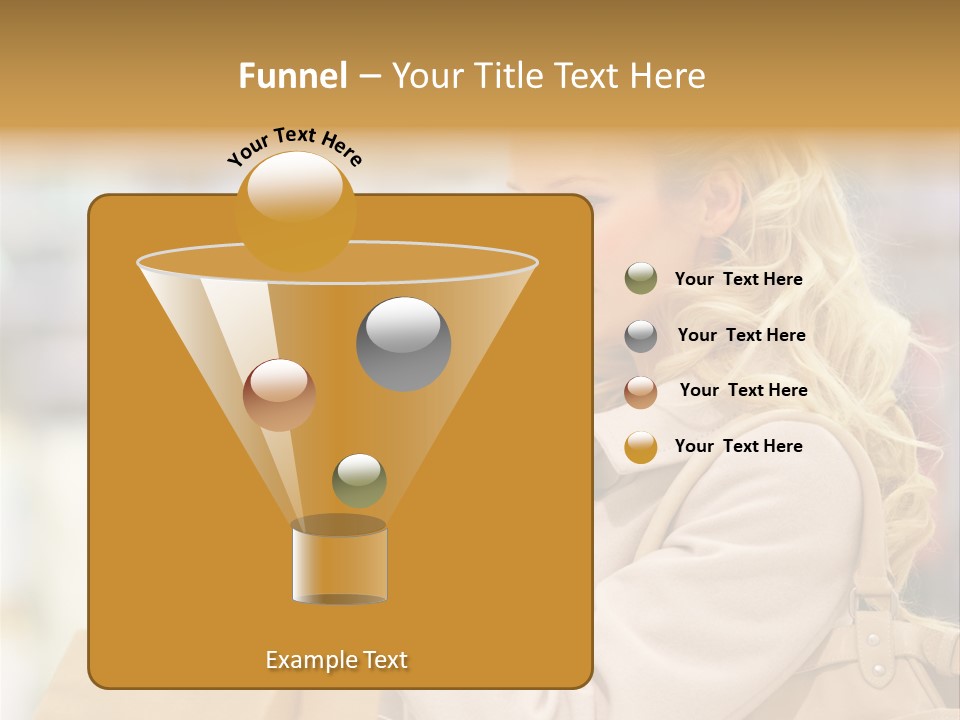 Man Sale Architect PowerPoint Template