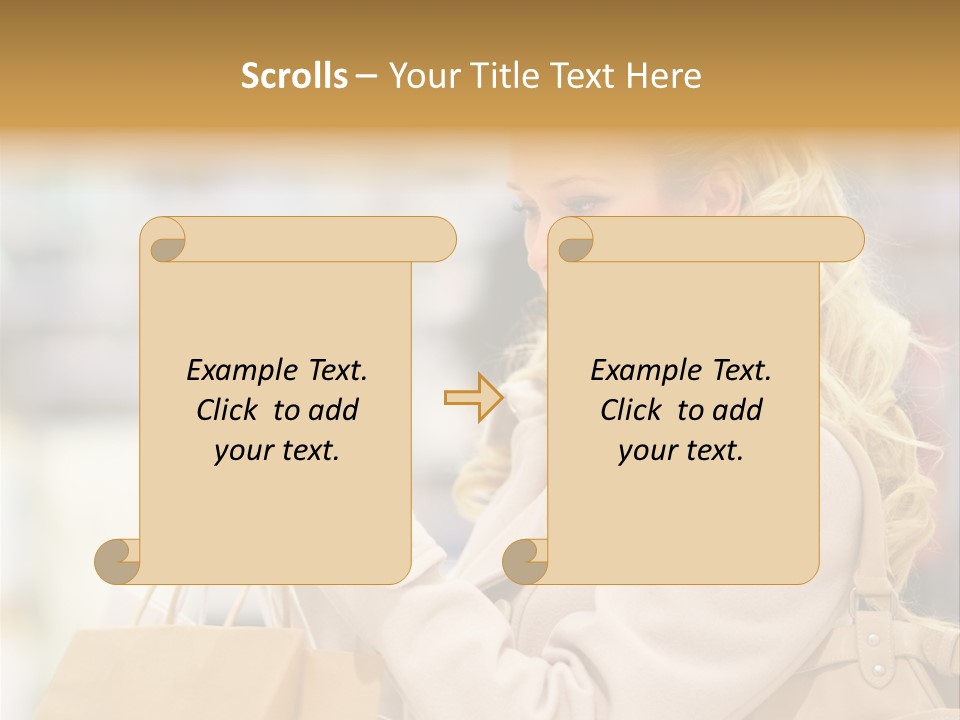 Man Sale Architect PowerPoint Template
