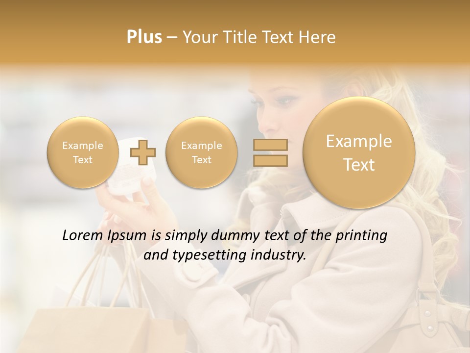 Man Sale Architect PowerPoint Template