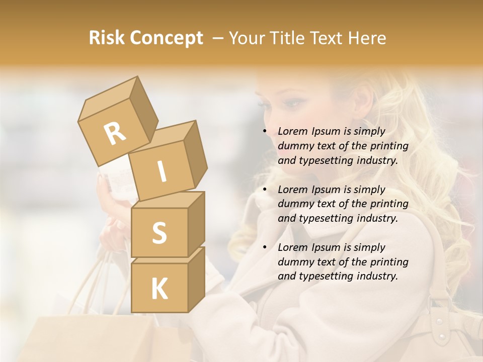 Man Sale Architect PowerPoint Template