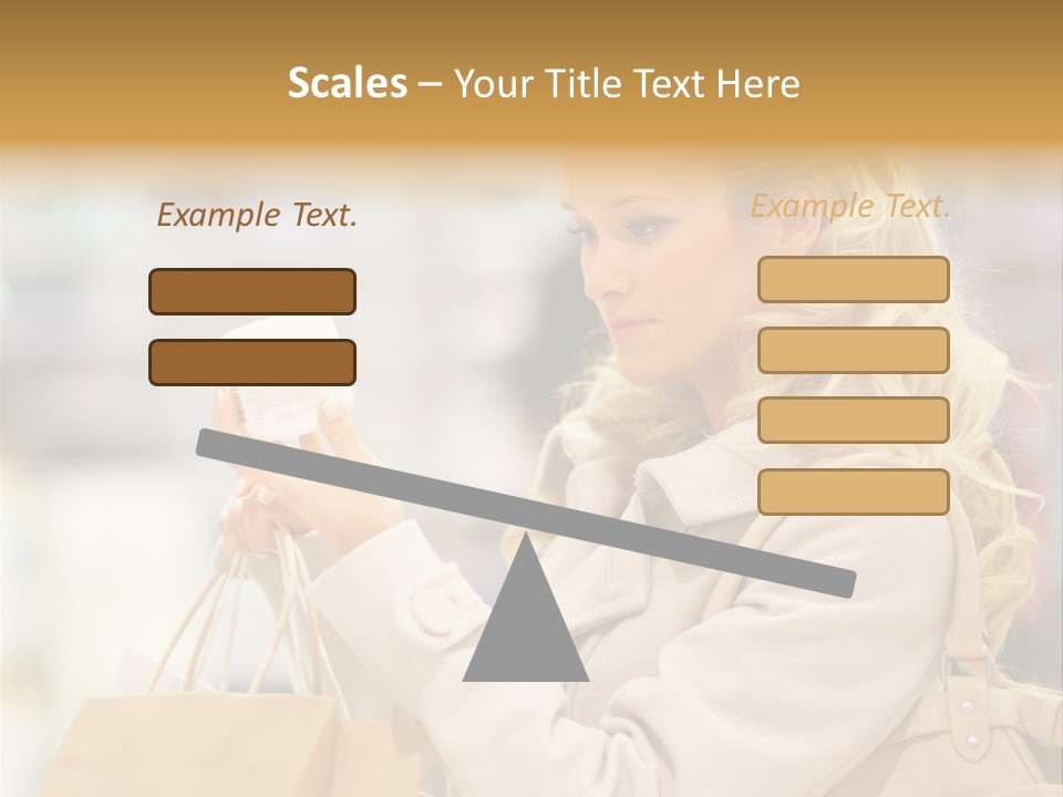 Man Sale Architect PowerPoint Template