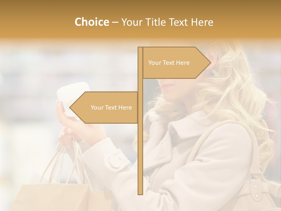 Man Sale Architect PowerPoint Template