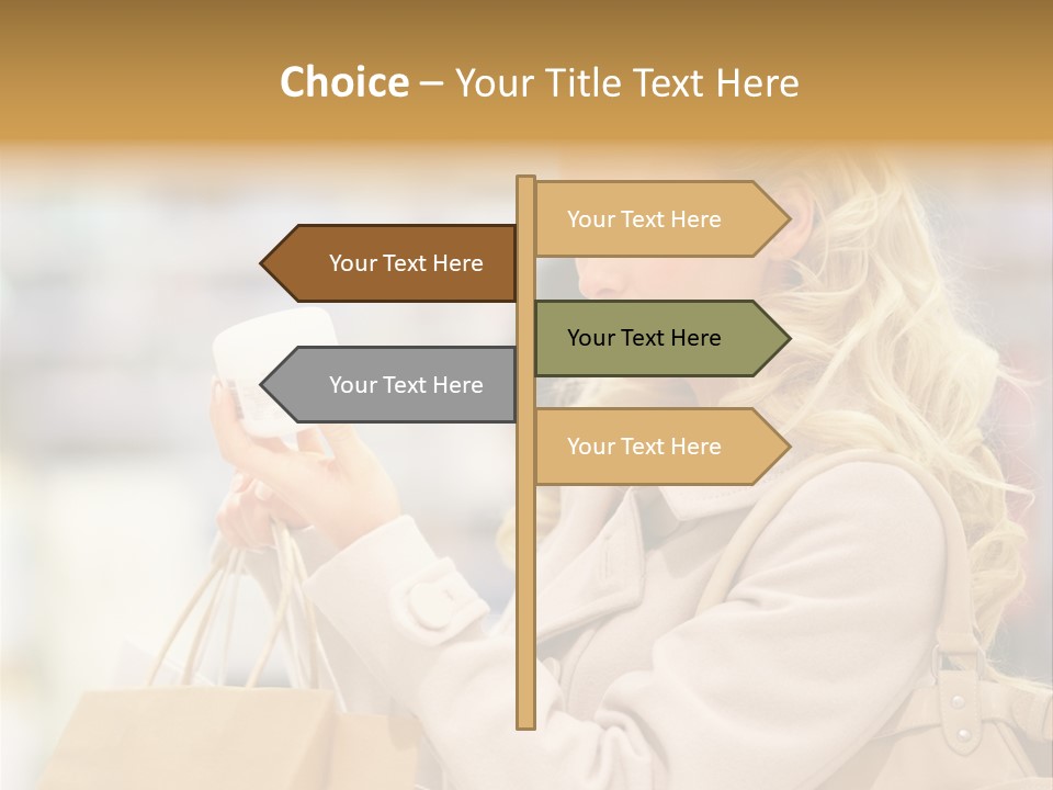 Man Sale Architect PowerPoint Template